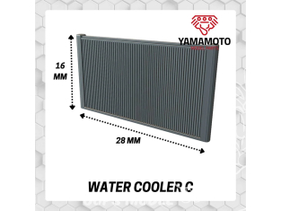 Yamamoto YMPTUN050 Radiateur D'eau TYPE C 1/24