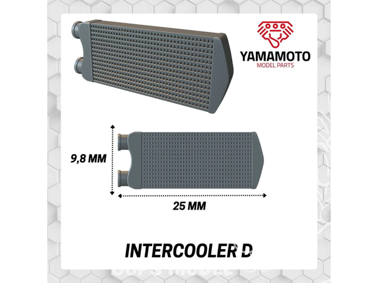 Yamamoto YMPTUN051 INTERCOOLER TYPE D 1/24
