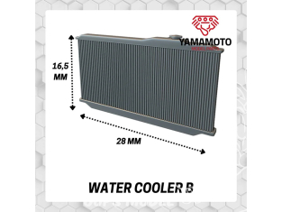 Yamamoto YMPTUN049 Radiateur D'eau TYPE B 1/24