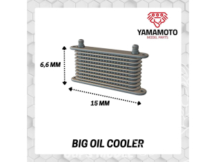 Yamamoto YMPTUN017 GROS REFROIDISSEUR D'HUILE 1/24