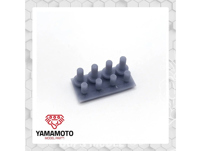 Yamamoto YMPTUN021 ADAPTATEURS POUR JANTES DE STREETBLISTER À TAMIYA 1/24