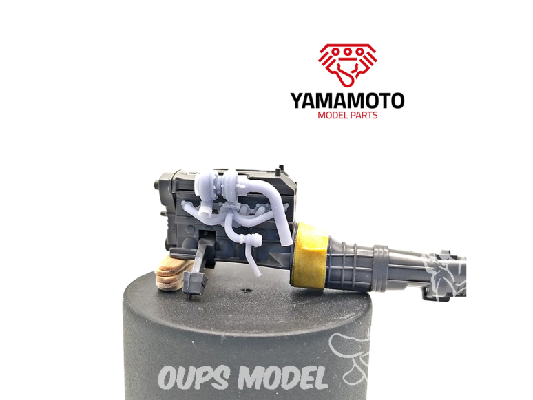 Yamamoto YMPTUN044 RB26DETT KIT MONO-TURBO POUR TAMIYA 24090 1/24