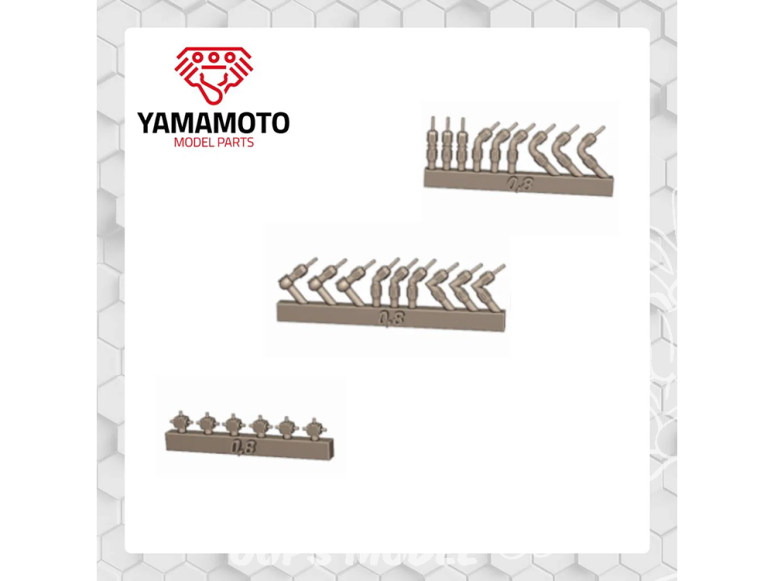Yamamoto YMPTUN063 RACCORDS DE TUYAU 0,8 MM 1/24