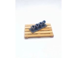 Yamamoto YMPTUN137 ADAPTATEURS POUR JANTES De Tamiya à AOSHIMA 1/24