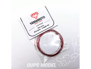 Yamamoto YMPTUN074 FIL ROUGE 0,3MM 2M 1/24