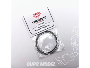 Yamamoto YMPTUN073 FIL NOIR 0,2MM 2M 1/24