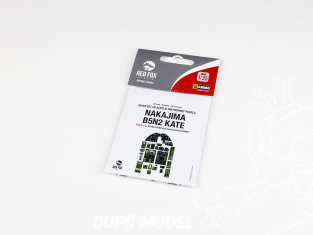 Red Fox Studio Tableaux de bord 3D avion RFQS-35004 Nakajima B5N2 Kate Border Model 1/35