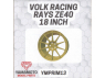 Yamamoto YMPRIM013 Jantes VOLK RACING RAYS ZE40 18 INCH 1/24