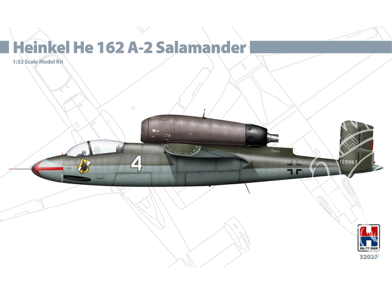 Hobby 2000 maquette avion 32020 Heinkel He 162 A-2 Salamander 1/32