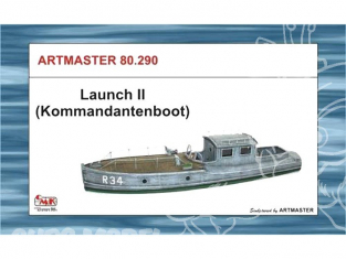 CMK bateau ML80290 BATEAU DE CAPITAINERIE 1/72