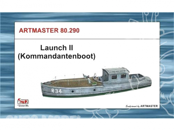 CMK bateau ML80290 BATEAU DE CAPITAINERIE 1/72