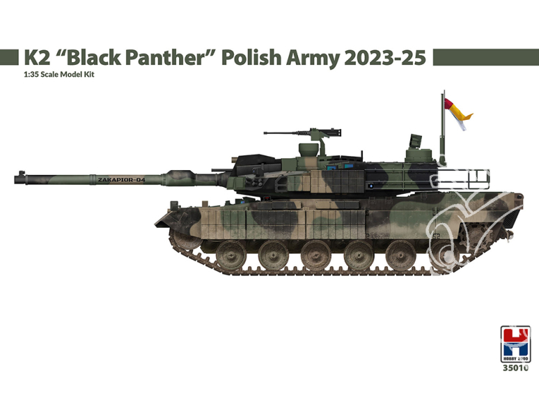 Hobby 2000 maquette militaire 35010 K2 "Black Panther" Armée Polonaise 2023-25 1/35