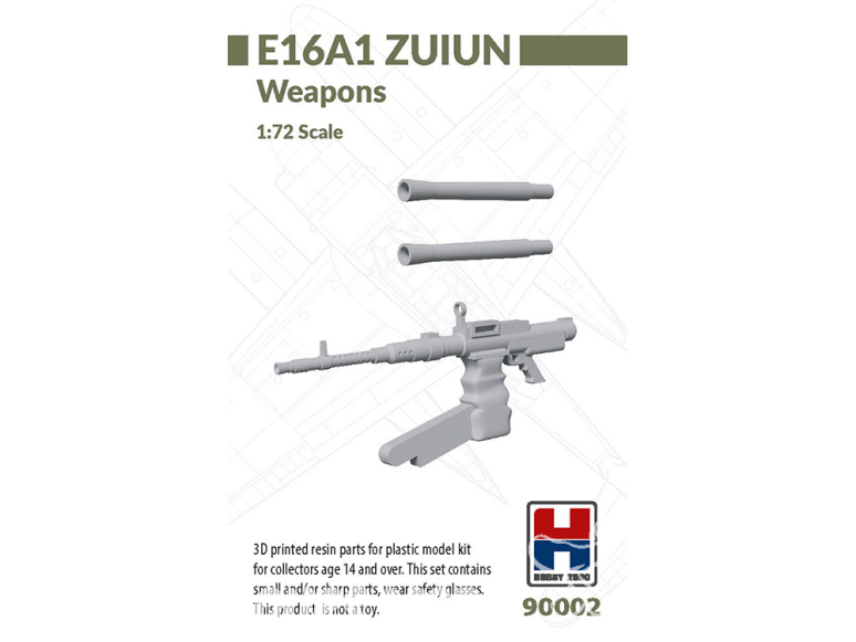 Hobby 2000 maquette accessoire avion 90002 Armement E16A1 ZUIUN 1/72