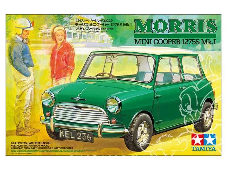 TAMIYA maquette voiture 24039 Mini Cooper 1275S Mk.I 1/24