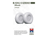 Hobby 2000 maquette accessoire avion 90004 Roues affaissées J1N1-S GEKKO 1/72