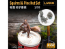 Liang Model accessoires S003 Ecureuil et pomme de pin 1/35