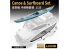 Liang Model accessoires S004 Set Canoë et planche de surf 1/35