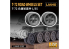 Liang Model amélioration S105 Roues de train roulant T-72 1/35