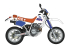 Hasegawa maquette moto 21779 Honda XLR250R (MD22) 1991 Super-Mot Custom 1/12