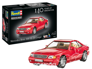 Revell maquette 05615 Mercedes-Benz 300 SL-24 Coupé 140 ans de Mercedes-Benz peinture et accessoires de base 1/24