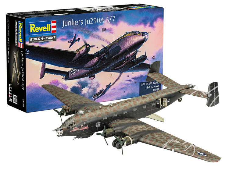 Revell maquette avion 03754 Junkers Ju290A-5/7 Aigle de mer 1/72