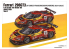 Alpha Model maquette voiture AM02-0101 Ferrari 296 GT3 GT3 Ver:A AF Corse Francorchamps Motors 2024-2025 1/24