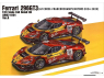 Alpha Model maquette voiture AM02-0101 Ferrari 296 GT3 GT3 Ver:A AF Corse Francorchamps Motors 2024-2025 1/24