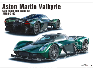 Alpha Model maquette voiture AM02-0102 Aston Martin Valkyrie 1/24
