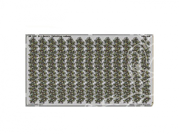 Eduard photodecoupe militaire 36161 Ivy berry / Brectan colour 1/35