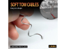Liang Model accessoires 0450g Cables de remorquage souples 1,0mm x 1m