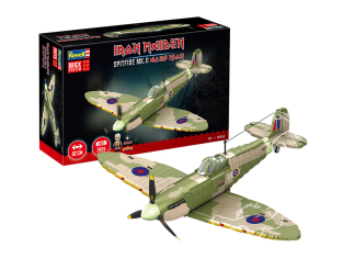REVELL 00962 Iron Maiden Spitfire MK.II Aces High -Système de briques (idem que lego) 1/18
