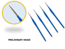Revell 39561 Pinceau lot PAINTA Professional Detail Set / 4 Pack Brosses synthétiques, taille 5/0, 4/0, 3/0, 0