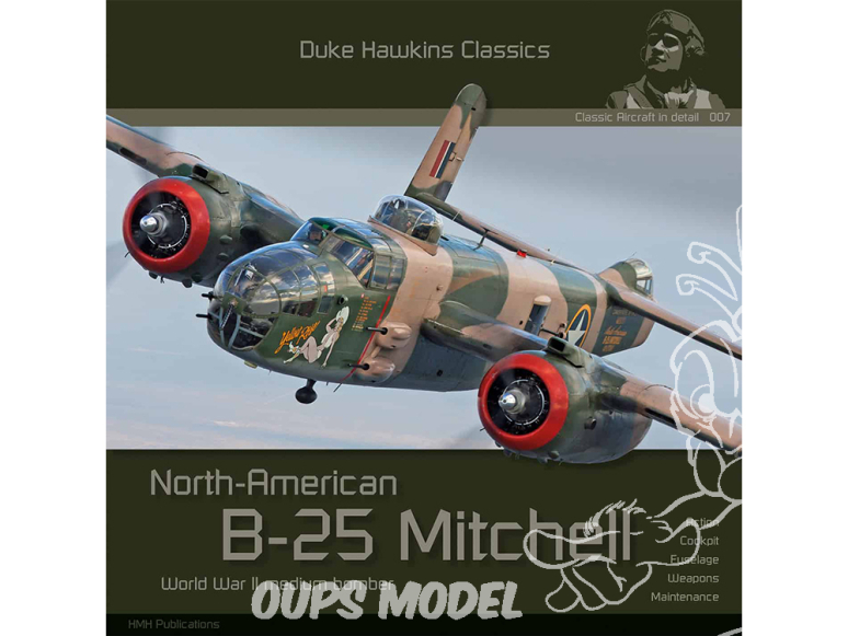 HMH Publications DH-c007 North American B-25 Mitchell