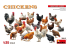 Mini Art maquette militaire 38112 POULES 1/35