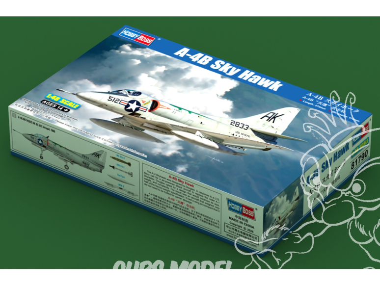 Hobby boss maquette avion 81790 A-4B Sky Hawk 1/48