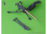 Master Model GM-35-089 Trépied M2 replié pour mitrailleuse Browning M1919 calibre .30 1/35