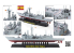 AFV maquette bateau SE70011 Frégate lance-missiles de classe Adelaide et frégate de classe Santa María 1/700