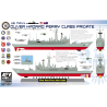 AFV maquette bateau SE70007 Fr&eacute;gate de la classe Oliver Hazard Perry de l'US Navy 1/700