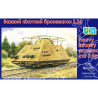 UM Unimodels maquettes militaire 256 WAGON BLINDE LOURD TRANSPORT DE TROUPES S.Sp ALLEMAND 1/72