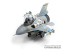 AFV CLUB maquette avion Q006 Q-Scale Avion de chasse F-16C style oeuf