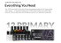 Kaleido Colorworks peinture acrylique 46777 Set de 12 couleurs primaires mates 12 x 20ml