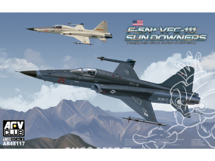 AFV maquette avion AR48117 Escadron F-5N avec VFC-111 Sundowners 1/48