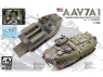 Afv Club maquette militaire 35S67 Véhicule d'assaut amphibie AAV-7A1 (nouvelle version) 1/35