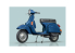 Italeri maquette moto 4645 VESPA PX 125/150 1978 1/9