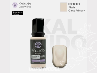 Kaleido Colorworks peinture acrylique K033 Chair brillant - Flesh gloss 20ml