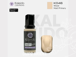 Kaleido Colorworks peinture acrylique K046 Bois mat - Matt Wood 20ml