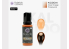 Kaleido Colorworks peinture acrylique KC004 Orange transparent - Clear Orange Translucent 20ml