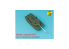 Aber 48L48 Canon de 120 mm L/55 pour le char allemand Leopard 2A7V kit tamiya 1/48