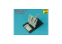 Aber DB-14 Socle de présentation pour modèles 14 x 6 cm lot de 2