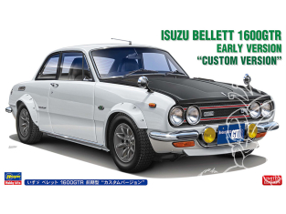HASEGAWA maquette voiture 20802 Isuzu Bellett 1600 GTR première génération Version Custom 1/24